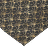 kunstdeco zwart goudbetonpatroon tafelkleed (Gekanteld)