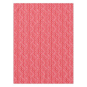Kunstdecobehangpatroon, donkerrood en roze tafelkleed (Voorkant)