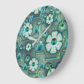 Kunstdecobloem bloemgeometrisch grote klok (Hoek)