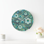 Kunstdecobloem bloemgeometrisch grote klok (Huis)