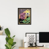 Kunstdecodecor voor 1920 afdrukken 16 x 20 poster (Thuiskantoor)