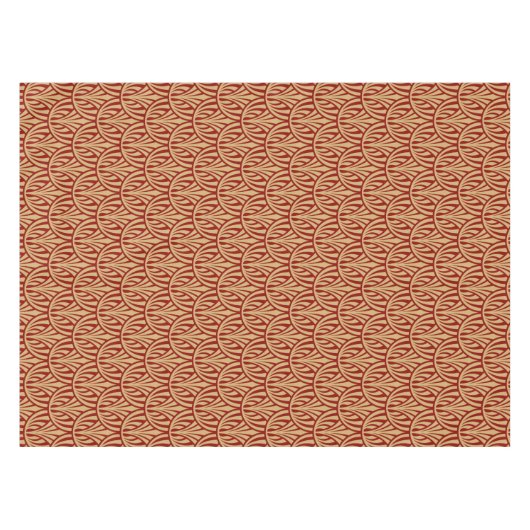  kunstdecodeerpatroon op schaal tafelkleed (Voorkant (Horizontaal))