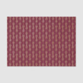 Kunstdecoder en goudpatroon tissuepapier (Voorkant)