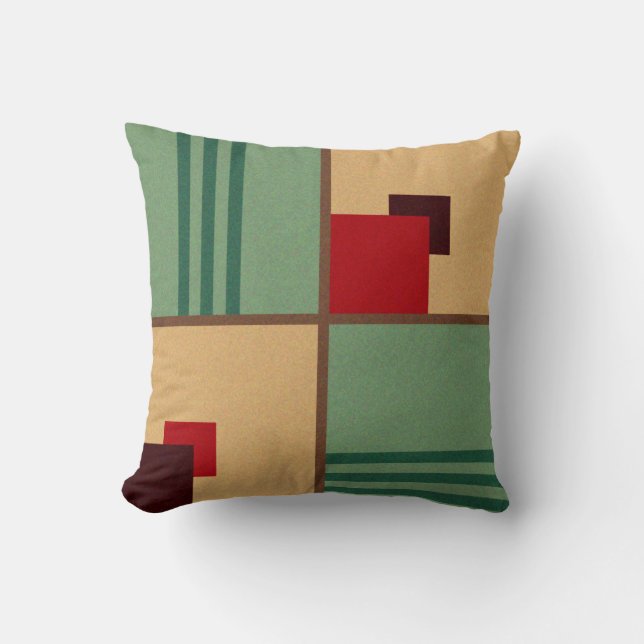 Kunstdecodesign van 1930 kussen (Voorkant)