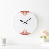 Kunstdecoelementen in volledig roos goud01 grote klok (Huis)