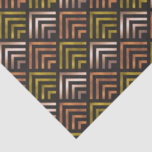 Kunstdecogeometrie Tissuepapier (Detail)