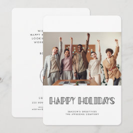 Kunstdeconfo's weergeven Bedrijfsfoto Feestdagenkaart