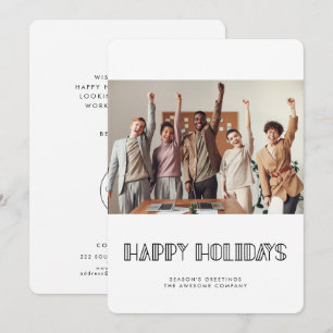 Kunstdeconfo's weergeven Bedrijfsfoto Feestdagenkaart