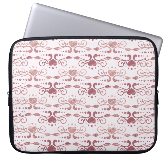 Kunstdecopatroon.  behang. Japans of c Laptop Sleeve (Voorkant)