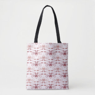 Kunstdecopatroon. behang. Japans of c Tote Bag