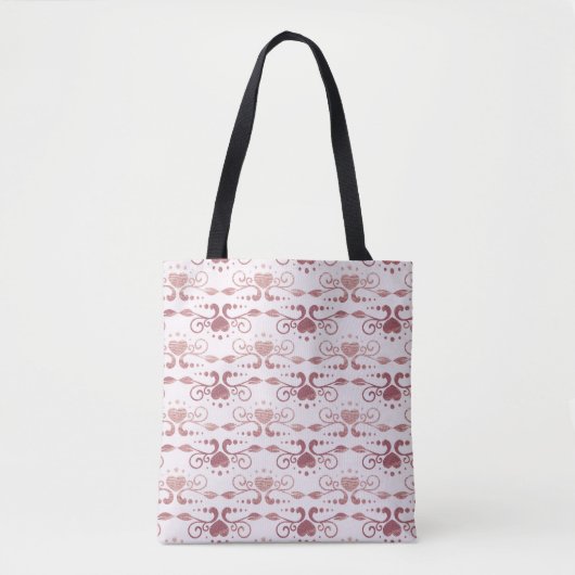 Kunstdecopatroon. behang. Japans of c Tote Bag (Voorkant)