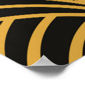 Kunstdecopatroon. decoratieversiering. poster (Hoek)