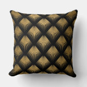 ,Kunstdecopatroon, geometrisch, tijdperk van 1920 Kussen (Voorkant)