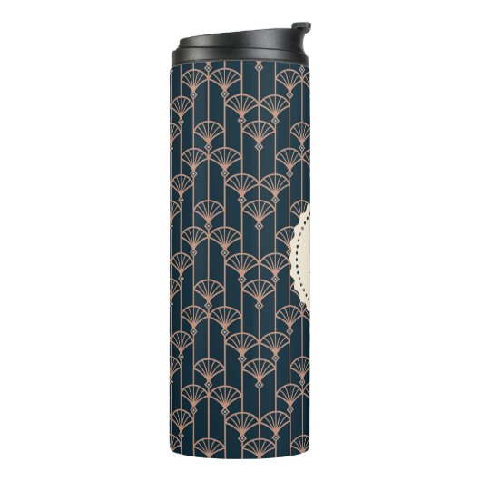 Kunstdecopatroon Thermosbeker (Gedraaid links)