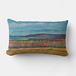 Kunstdecor in het landschap kussen