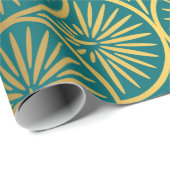 Kunstdecor patroon.  behang. Japans of Cadeaupapier (Rol Hoek)