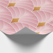 Kunstdecor patroon. behang. Japans of Cadeaupapier (Hoek)