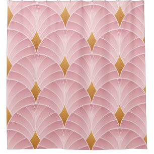Kunstdecor patroon.  behang. Japans of  Douchegordijn