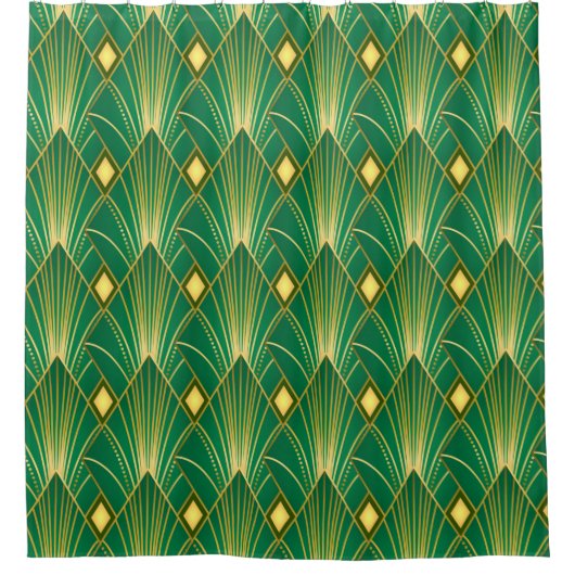 Kunstdecor patroon. behang. Japans of Douchegordijn (Voorkant)