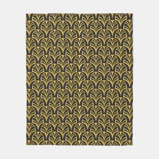 Kunstdecor patroon. behang. Japans of Fleece Deken (Voorkant)