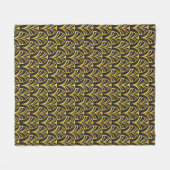 Kunstdecor patroon. behang. Japans of Fleece Deken (Voorkant (Horizontaal))