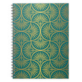 Kunstdecor patroon.  behang. Japans of Notitieboek (Voorkant)