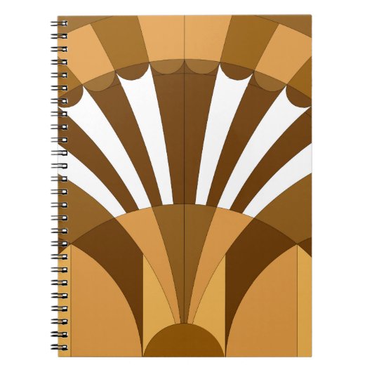 kunstdecor patroon notitieboek (Voorkant)