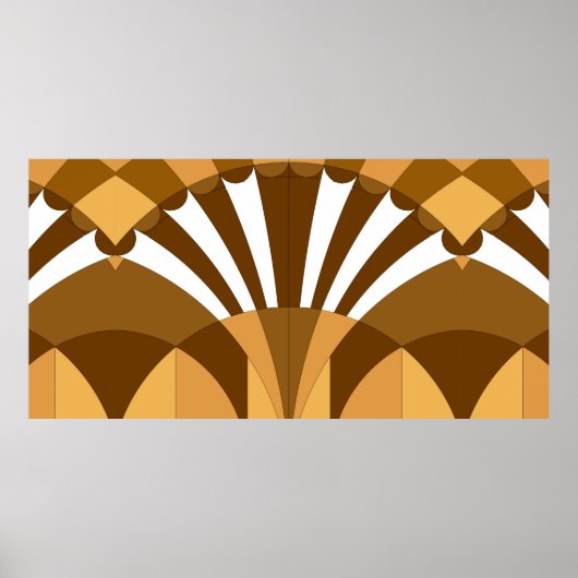  kunstdecor patroon poster (Voorkant)