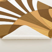 kunstdecor patroon sherpa deken (3/4)