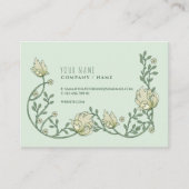 Kunstdecor visitekaartje sociale media (Voorkant)