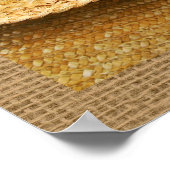 Kunstdecor voor thuis en voor bedrijven - Straw Pe Poster (Hoek)