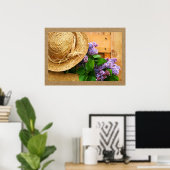 Kunstdecor voor thuis en voor bedrijven - Straw Pe Poster (Thuiskantoor)