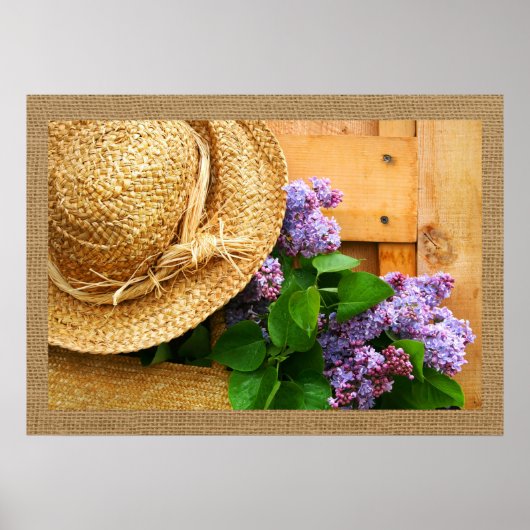 Kunstdecor voor thuis en voor bedrijven - Straw Pe Poster (Voorkant)