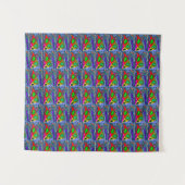 Kunstdecor wandtapijt opknoping wandkleed (Voorkant (horizontaal))