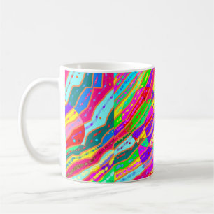 kunstdecor zo zoet als snoepjes kleuren design koffiemok