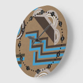 Kunstdecostijl Abstract ontwerp Grote Klok (Hoek)