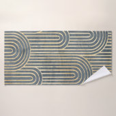 Kunstdecostijlontwerp luxe, naadloze vormgeving badhanddoek (Badhanddoek)