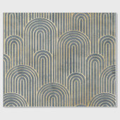 Kunstdecostijlontwerp luxe, naadloze vormgeving cadeaupapier (Vlak)