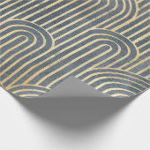 Kunstdecostijlontwerp luxe, naadloze vormgeving cadeaupapier (Hoek)