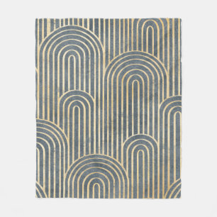 Kunstdecostijlontwerp luxe, naadloze vormgeving fleece deken