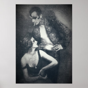 Kunstdedansers berber en droste poster