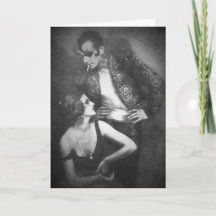 Kunstdedansers berber en staartparen vintage