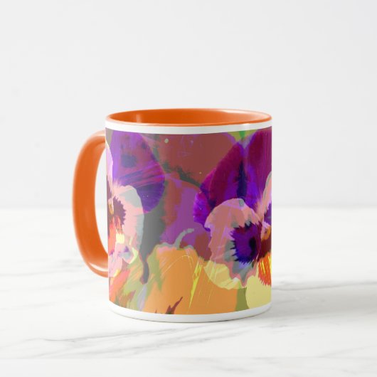 Kunstdeelvensters Aangepaste tekst Moederdag mok (Voorkant links)