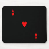 Kunstdek van de Kaarten Halloween Costume Muismat (Voorkant)