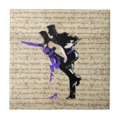 Kunstdekanters met  stijl tegeltje (Voorkant)