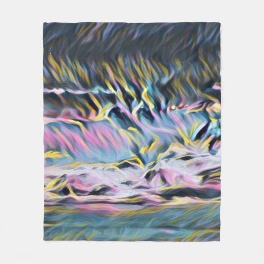 Kunstdeken #2 fleece deken (Voorkant)