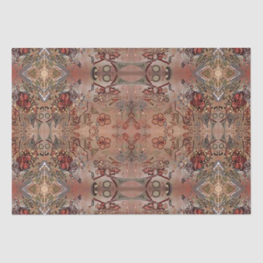 Kunstdeklaag decoupage van het kunstschild van het tissuepapier (Voorkant)