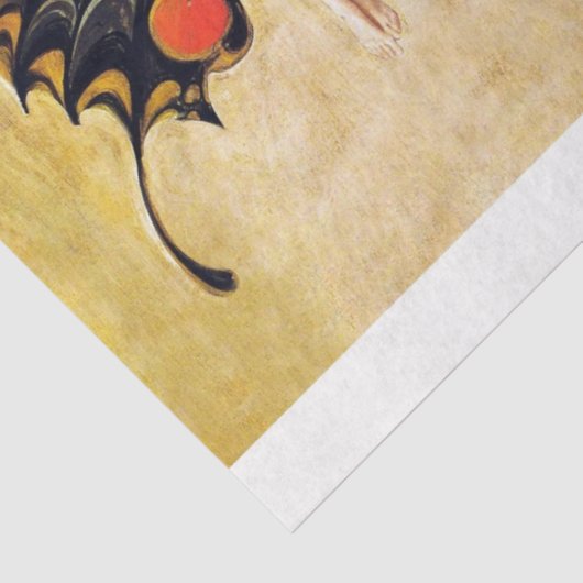 Kunstdeklaag-deklaagpapier van 1920 tissuepapier (Detail)