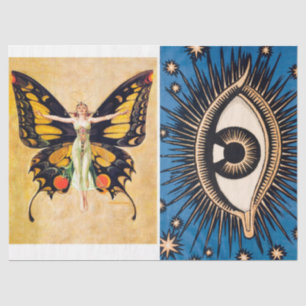 Kunstdeklaag-deklaagpapier van 1920 tissuepapier