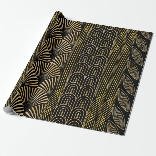 Kunstdeklappapier Cadeaupapier (Uitgerold)